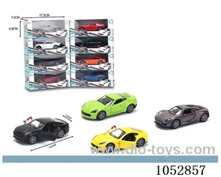 pull back alloy car
