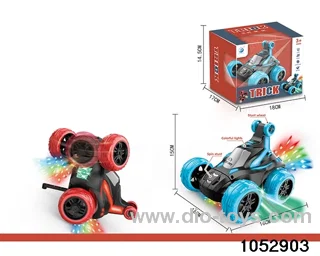 Electric Lighted Stunt Vehicle in window box