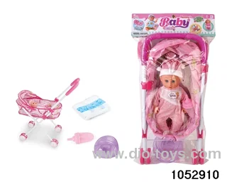 12 inch doll with IC in PP bag with header