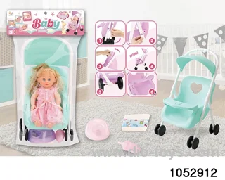 12 inch doll with IC in PP bag with header