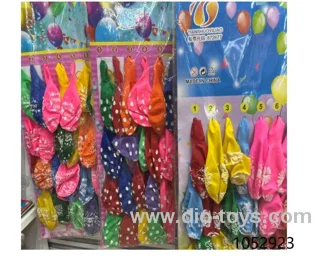 2g Flower and  dot and birthday balloons card packing  (40pcs/card）