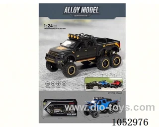 1:24 pull back alloy car