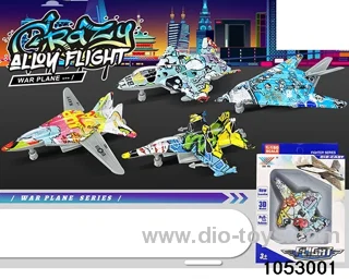 1:180 Alloy Boomerang Aircraft in color box
