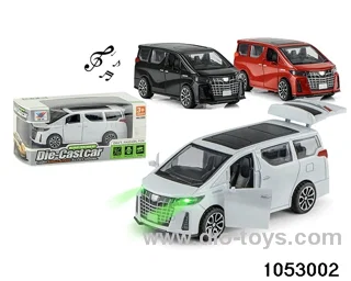 1:32 Alloy Pull Back Car with Lights and Music in color box