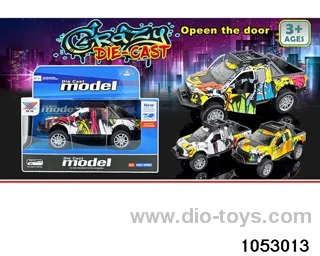 1:32 Alloy Pull Back Car in color box