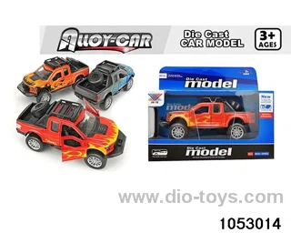 1:32 Alloy Pull Back Car in color box