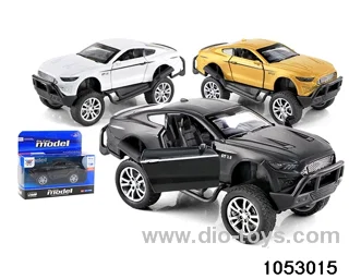 1:32 Alloy Pull Back Car in color box