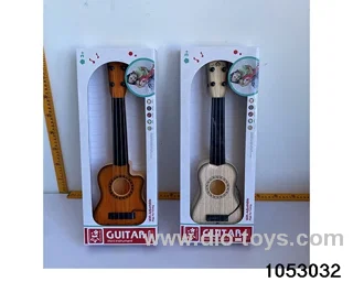 guitars in window box