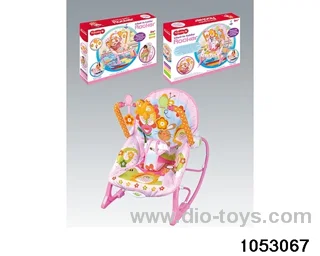 Baby electric musical rocking chair in color box