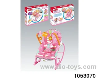 Baby electric musical rocking chair in color box