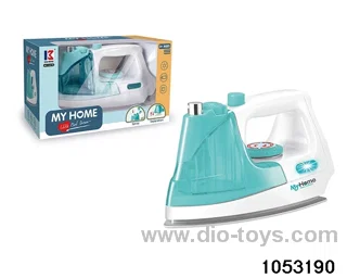 Electric water jet iron in window box