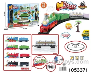 Electric Lighted Musical Train in window box