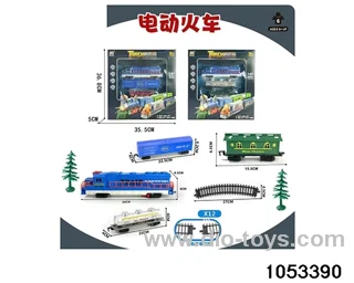 Electric Christmas Train in window box