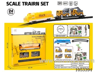 Electric Lighted Musical Train in window box