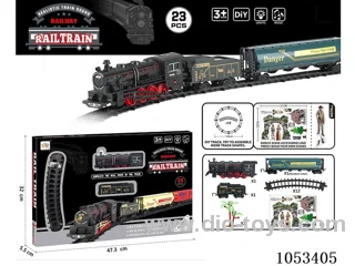 Electric Lighted Musical Train in window box