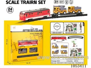 Electric Lighted Musical Train in window box