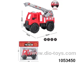 sliding vehicle in PP bag with header
