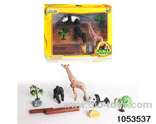 3pcs Animal Set in window box