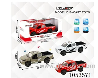1：:32 Pull Back Alloy Car W L/M