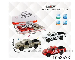 1：:32 Pull Back Alloy Car W L/M