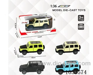 1：:36 Pull Back Alloy Car