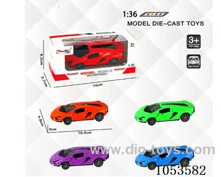1：:36 Pull Back Alloy Car