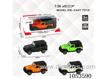 1：:36 Pull Back Alloy Car