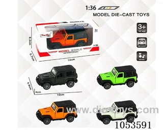 1：:36 Pull Back Alloy Car W L/M