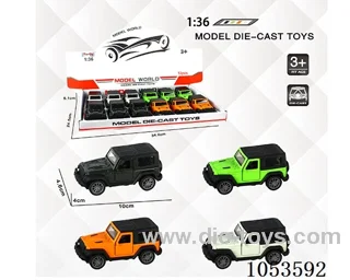 1：:36 Pull Back Alloy Car