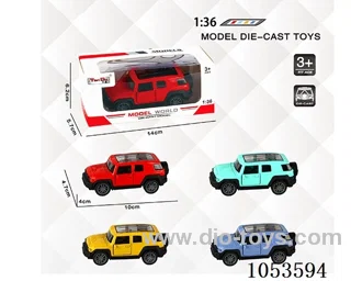 1：:36 Pull Back Alloy Car