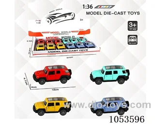 1：:36 Pull Back Alloy Car