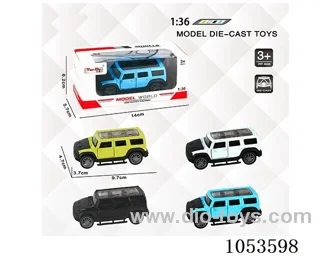 1：:36 Pull Back Alloy Car