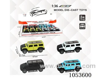 1：:36 Pull Back Alloy Car