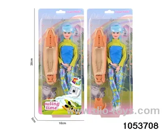 11 inch doll in clam shell
