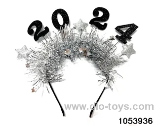 Christmas Hair Clip Headband in opp bag