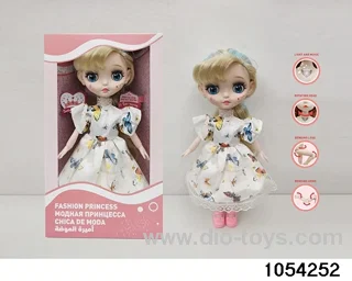 12 inch 11 jointed doll in window box