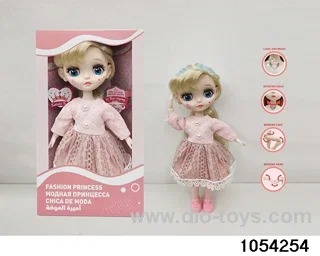 12 inch 11 jointed doll in window box