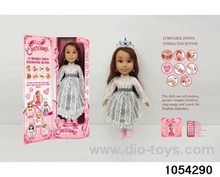 18 inch jointed doll in window box