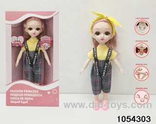 12 inch 11 jointed doll in window box
