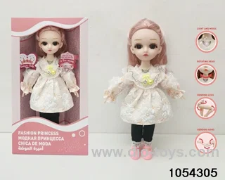 12 inch 11 jointed doll in window box