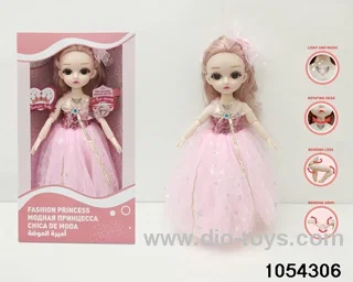 12 inch 11 jointed doll in window box