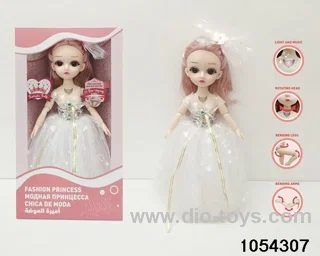 12 inch 11 jointed doll in window box