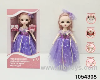12 inch 11 jointed doll in window box