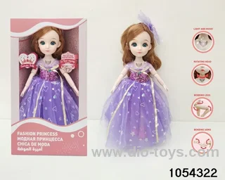 12 inch 11 jointed doll in window box