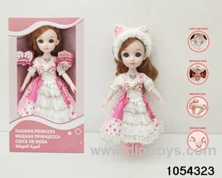 12 inch 11 jointed doll in window box