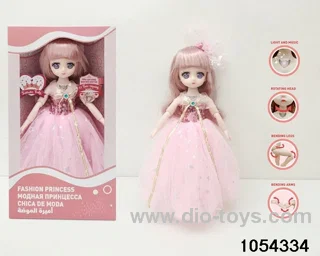 12 inch 11 jointed doll in window box