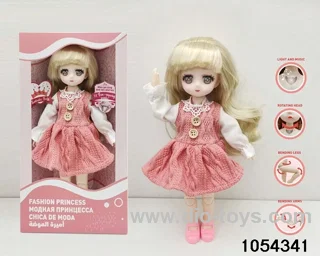 12 inch 11 jointed doll in window box