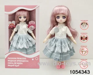 12 inch 11 jointed doll in window box