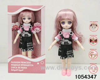 12 inch 11 jointed doll in window box