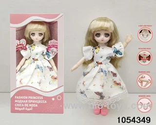 12 inch 11 jointed doll in window box